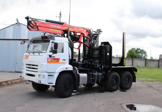 ЛЕСОВОЗ КАМАЗ-43118-3027 С КМУ VM10L74